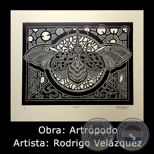 Obra: Artrópodo - Artista: Rodrigo Velázquez - Año 2018